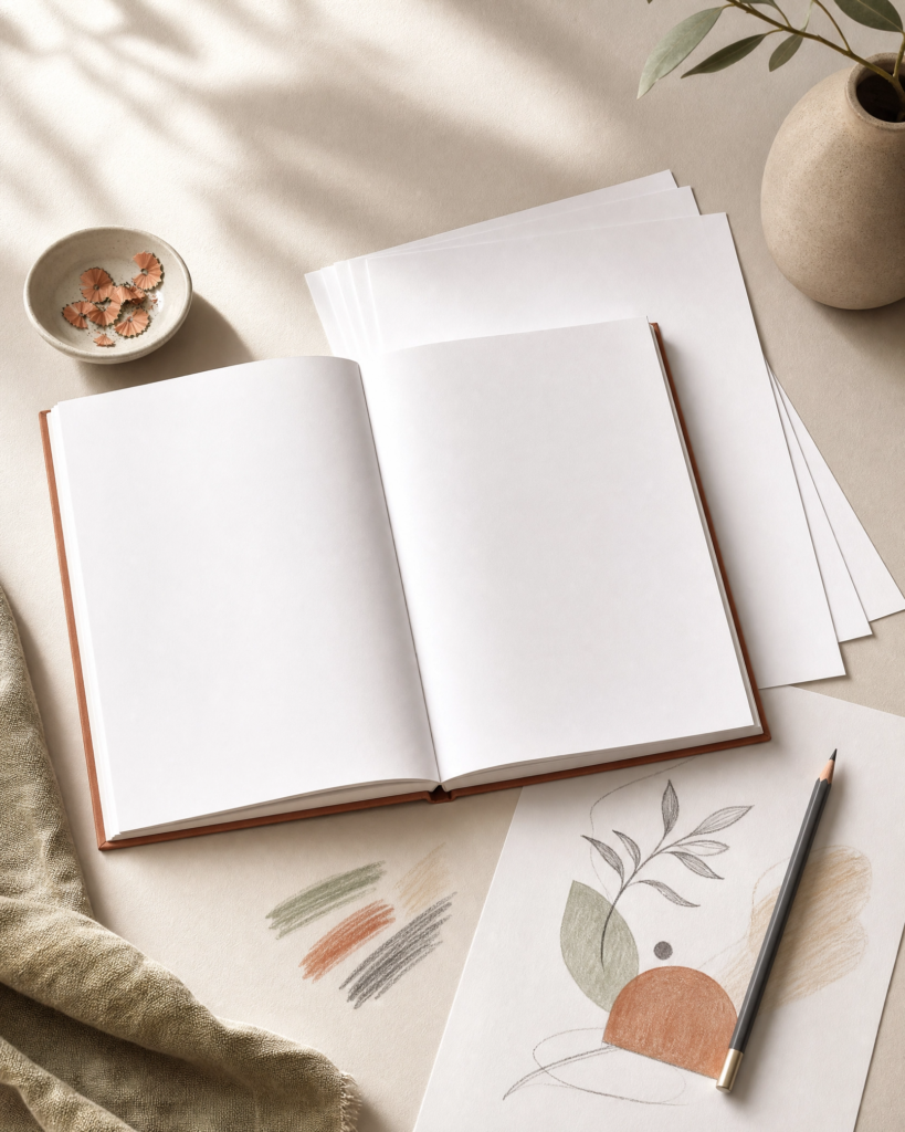 a4 plain notebooks